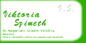 viktoria szimeth business card